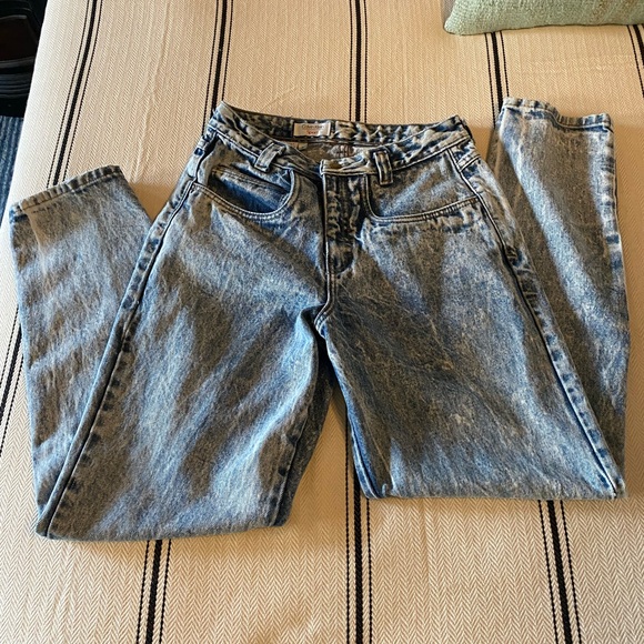 Calvin Klein Jeans Denim - Vintage 80s Calvin Klein Sport Made in the USA High Rise Jeans-S